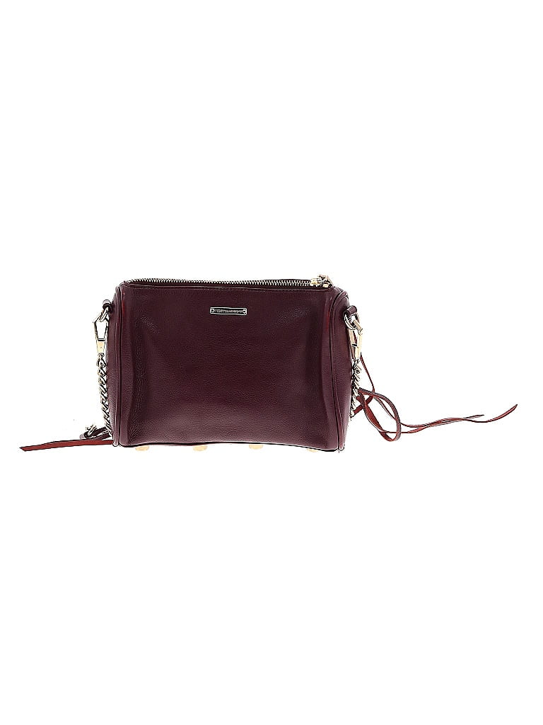 Rebecca Minkoff 100% Leather Burgundy Leather Crossbody Bag One size - photo 1