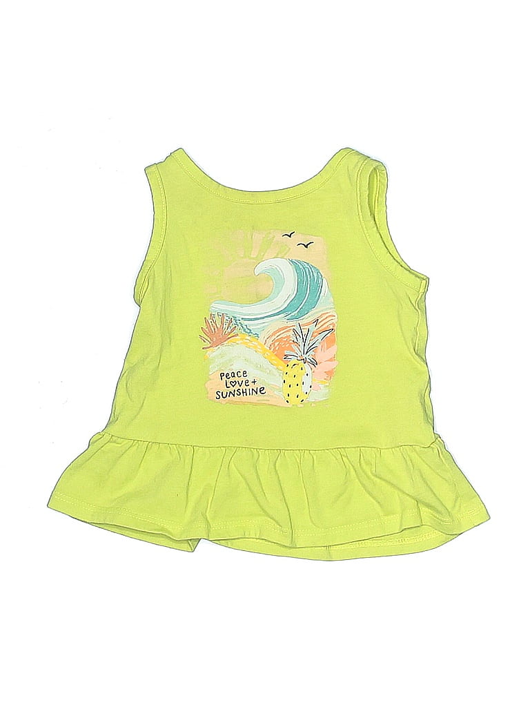 Carter's Green Sleeveless T-Shirt 6-9 MO / 9 MO - photo 1