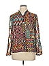 Ruby Rd. 100% Polyester Teal Long Sleeve Blouse Size 16 - photo 1