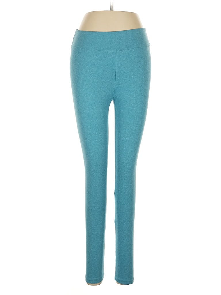 Pre-owned Lularoe Yoga Pants In Blue