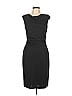 David Meister 100% Polyester Solid Black Cocktail Dress Size 10 - photo 1