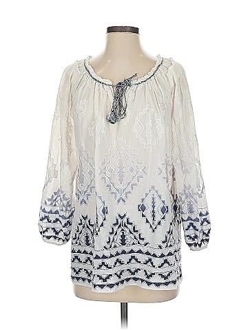Calypso St. Barth 3/4 Sleeve Blouse (view 1)