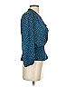 Eva Mendes by New York & Company 100% Polyester Teal 3/4 Sleeve Blouse Size S - photo 4
