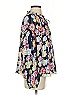 Tanya Taylor 100% Polyester Floral Blue Long Sleeve Blouse Size S - photo 4