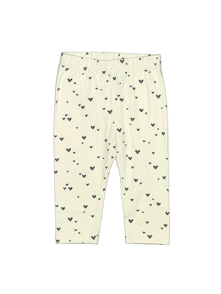 Baby Gap Hearts Ivory Khakis Size 6-12 mo - photo 1