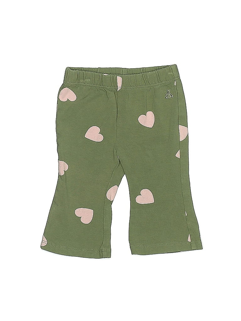 Baby Gap Hearts Green Khakis Size 6-12 mo - photo 1