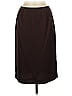 Le Suit 100% Polyester Solid Brown Formal Skirt Size 6 - photo 1