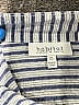 Habitat Stripes Blue 3/4 Sleeve Button-Down Shirt Size XS - photo 7