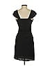 David Meister Solid Black Cocktail Dress Size 2 - photo 2