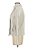Lou & Grey 100% Cotton Gray Turtleneck Sweater Size S - photo 5
