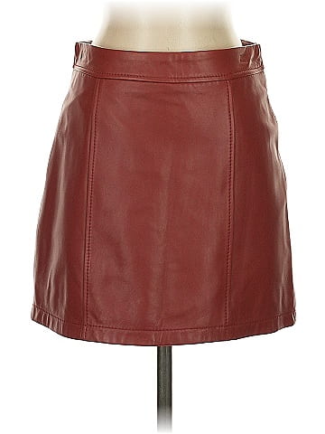Gianni Bini Faux Leather Skirt (view 1)