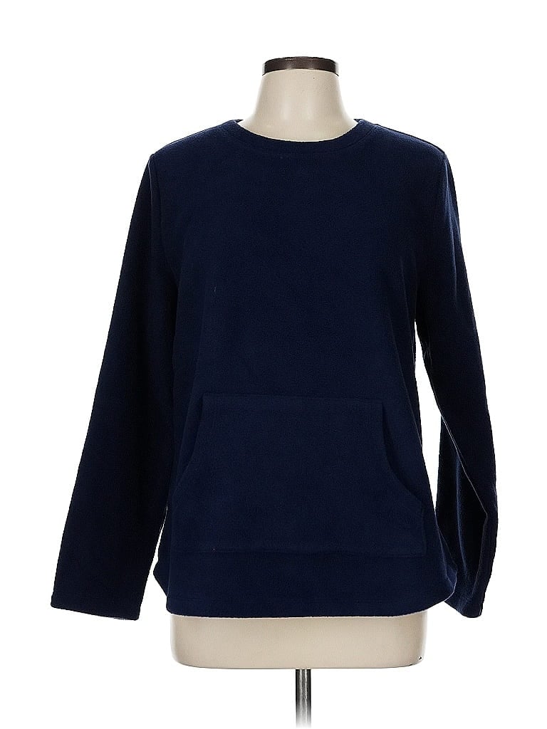 D&Co. 100% Polyester Blue Pullover Sweater Size M - photo 1