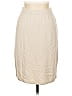 St. John Collection Solid Ivory Casual Skirt Size 10 - photo 1