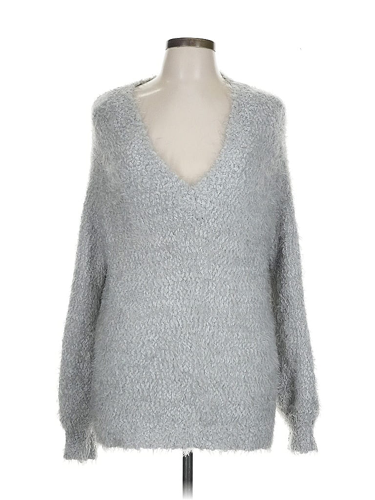 Tart Silver Pullover Sweater Size L - photo 1