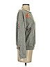 Tiny Floral Gray Pullover Sweater Size XS - photo 4