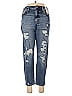 Kohl's Graphic Blue Jeans Size 7 - photo 1