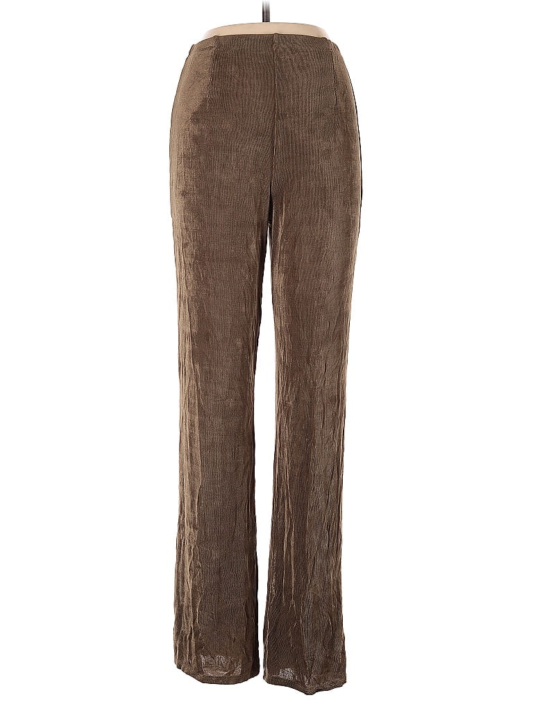 Carole Little Brown Dress Pants Size M - photo 1