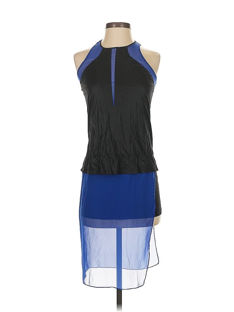 Pre-owned Helmut Lang Cocktail Dress In Blue