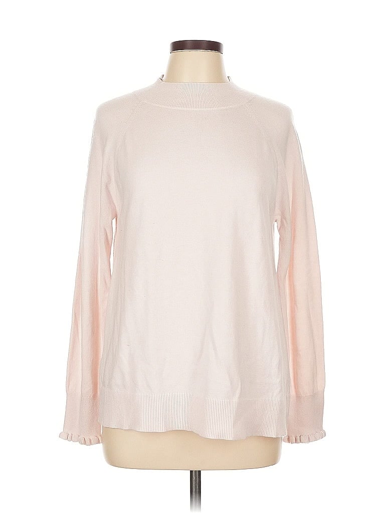 Pre-owned Ann Taylor Loft Sweatshirt In Pink