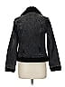 LOGO by Lori Goldstein Black Faux Fur Jacket Size 6 - photo 2