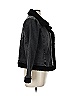 LOGO by Lori Goldstein Black Faux Fur Jacket Size 6 - photo 4