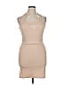 Playboy X Missguided Tan Casual Dress Size 14 - photo 1