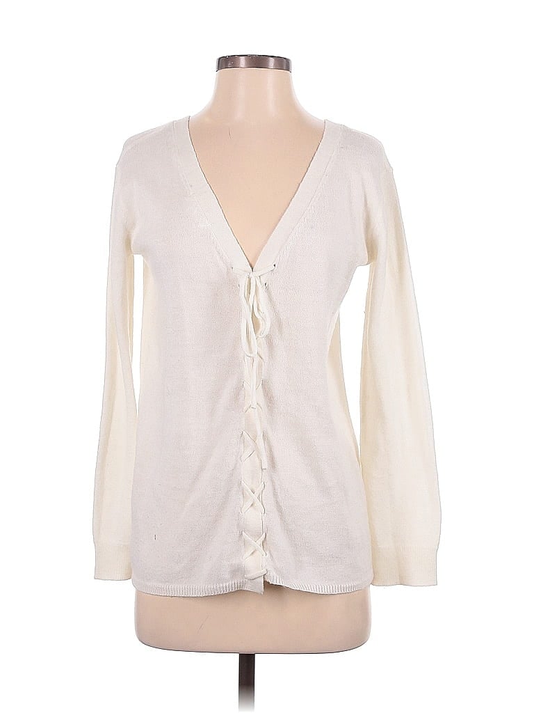 BB Dakota 100% Acrylic Ivory Cardigan Size S - photo 1