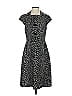 Carlisle Animal Print Gray Casual Dress Size 4 - photo 1