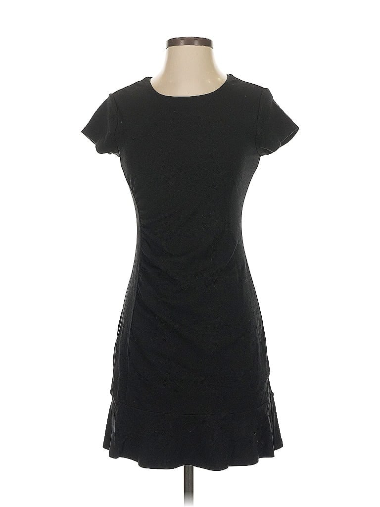 Pre-owned Ann Taylor Loft Casual Dress In Black