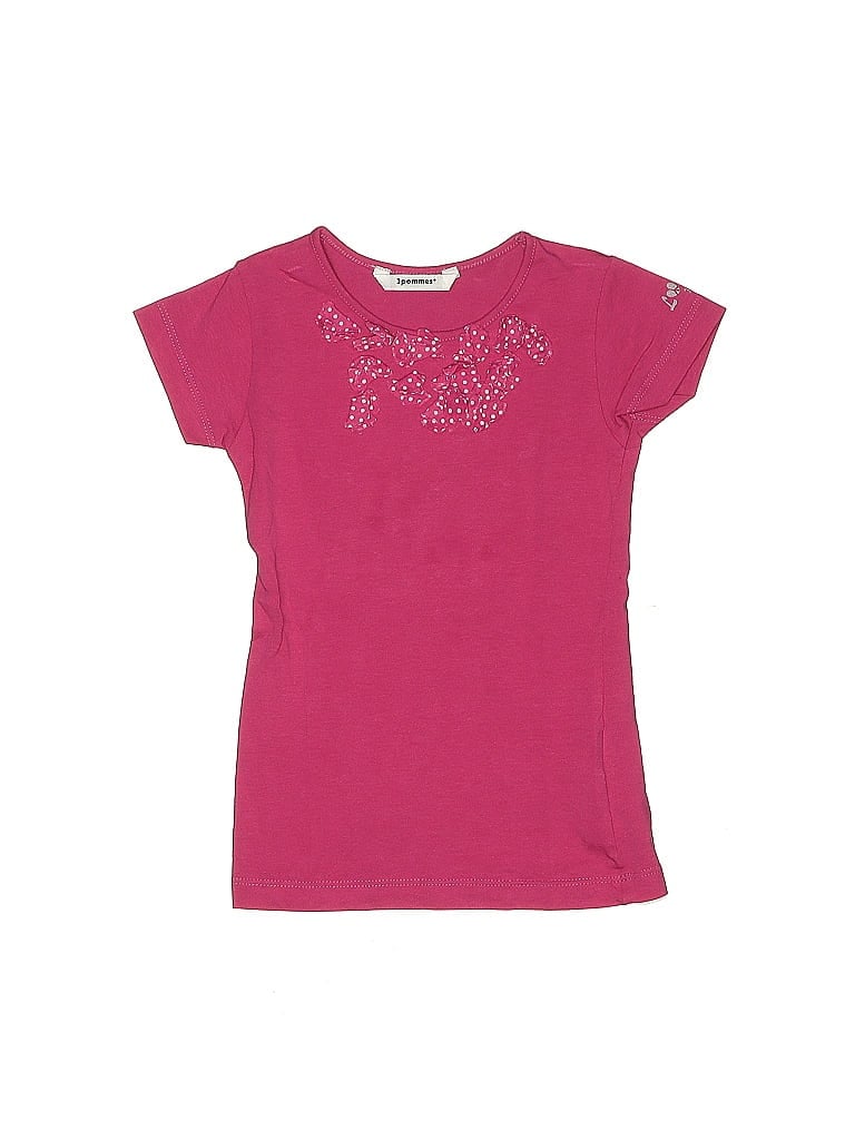 3Pommes Pink Short Sleeve T-Shirt Size 3 - photo 1