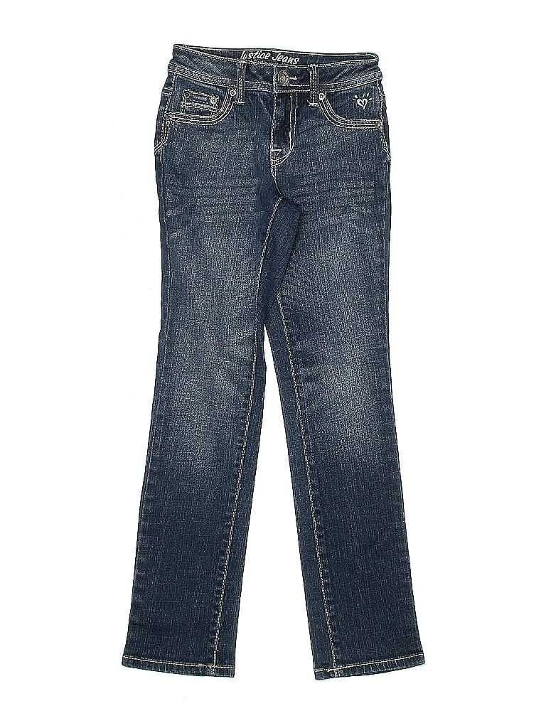 Justice Blue Jeans Size 8 (big kids) - photo 1