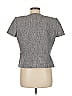 Tahari by ASL Houndstooth Gray Jacket Size 6 - photo 2