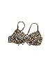 Shade & Shore Animal Print Gold Swimsuit Top Size L - photo 1