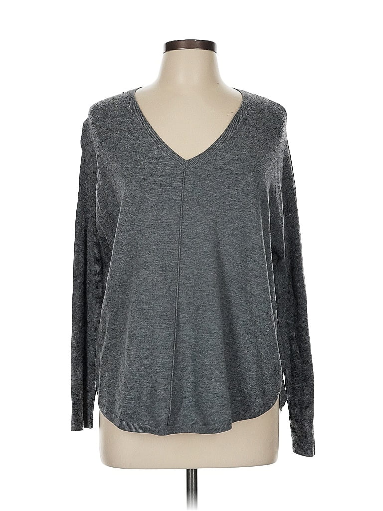 Pre-owned Trouve Pullover Sweater In Gray