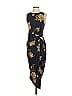 Nine Britton Floral Black Cocktail Dress Size S - photo 1