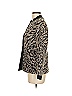 Alfred Dunner Animal Print Gray Jacket Size 8 - photo 5