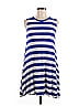 Elan Stripes Blue Sleeveless T-Shirt Size M - photo 1