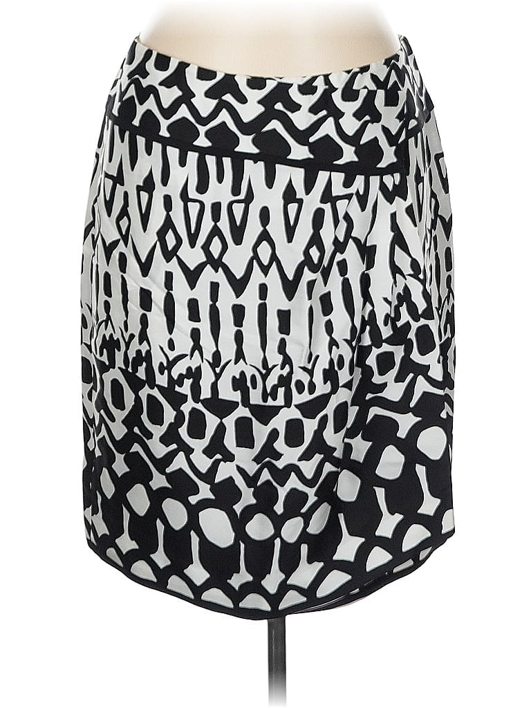 Carlisle Graphic Black Casual Skirt Size 10 - photo 1
