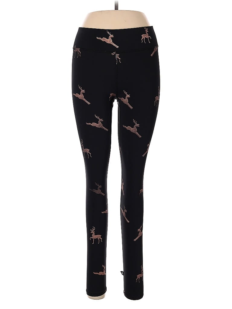 Terez Print Black Leggings Size M - photo 1