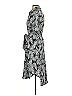 Gracia 100% Polyester Print Gray Casual Dress Size S - photo 5