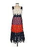 Sea New York 100% Polyester Burgundy Cocktail Dress Size 6 - photo 1
