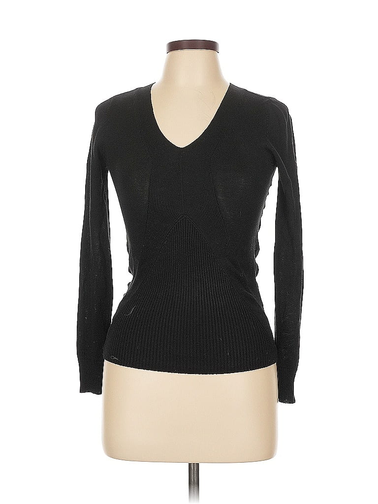 Pre-owned Assorted Brands Pullover Sweater In Black