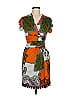 ETRO Print Orange Casual Dress Size EU (IT) 42 / US 6 - photo 1