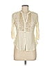 Tiny Ivory 3/4 Sleeve Blouse Size M - photo 1