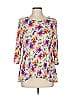 Intro Love Ivory 3/4 Sleeve T-Shirt Size L (petite) - photo 1