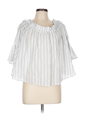 Flying Tomato 3/4 Sleeve Blouse (view 1)