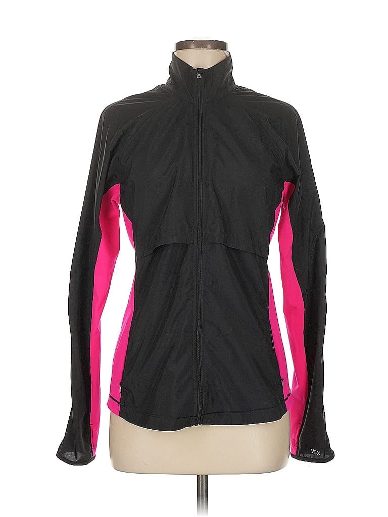 VSX Sport 100% Polyester Color Block Black Track Jacket Size M - photo 1