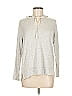 Lou & Grey for LOFT Gray Pullover Sweater Size M - photo 1
