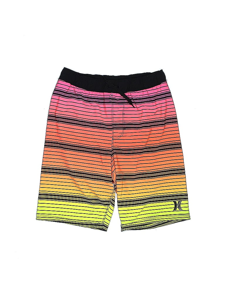 Hurley Orange Board Shorts Size 10 - photo 1