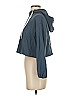 Monrow Blue Pullover Hoodie Size S - photo 5